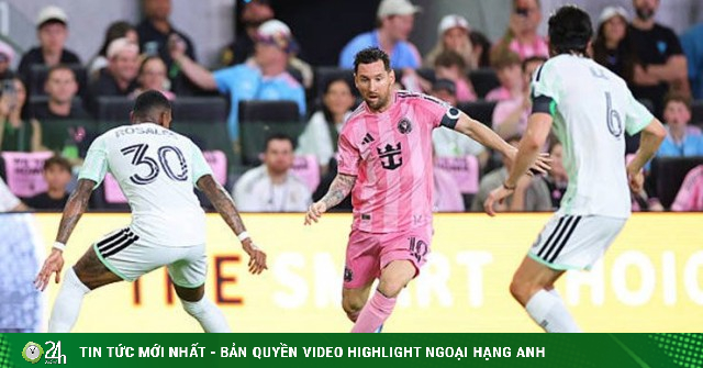 Video bóng đá Inter Miami - Austin: Cứu tinh Messi & Suarez (MLS)