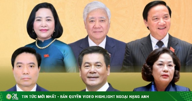 Danh sách 6 Phó chủ tịch Quốc hội khóa XVI vừa được bầu, có 3 nhân sự mới