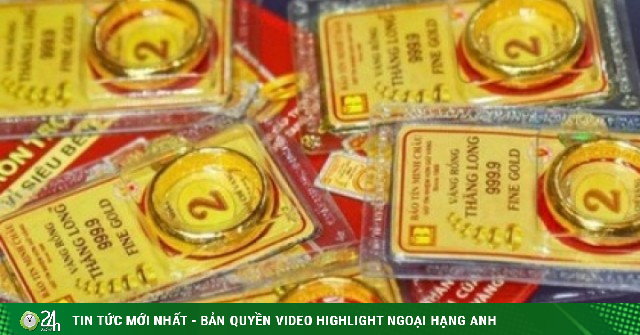 Chốt giá vàng hôm nay ngày 6/4 trong giảm ngoài tăng rất mạnh