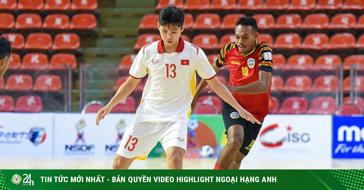 Video bóng đá ĐT futsal Việt Nam - Timor Leste: Đại tiệc 8 bàn, tấn công mãn nhãn (ASEAN Cup)