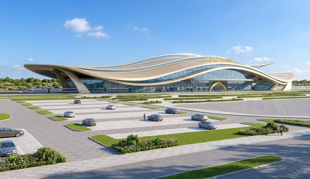 Hạ Long Station sẽ mở cánh cửa kết nối Vinhomes Global Gate Hạ Long với Hà Nội chỉ 23 phút di chuyển