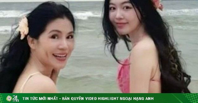 Vợ và con gái MC Quyền Linh tiếp tục gây chú ý