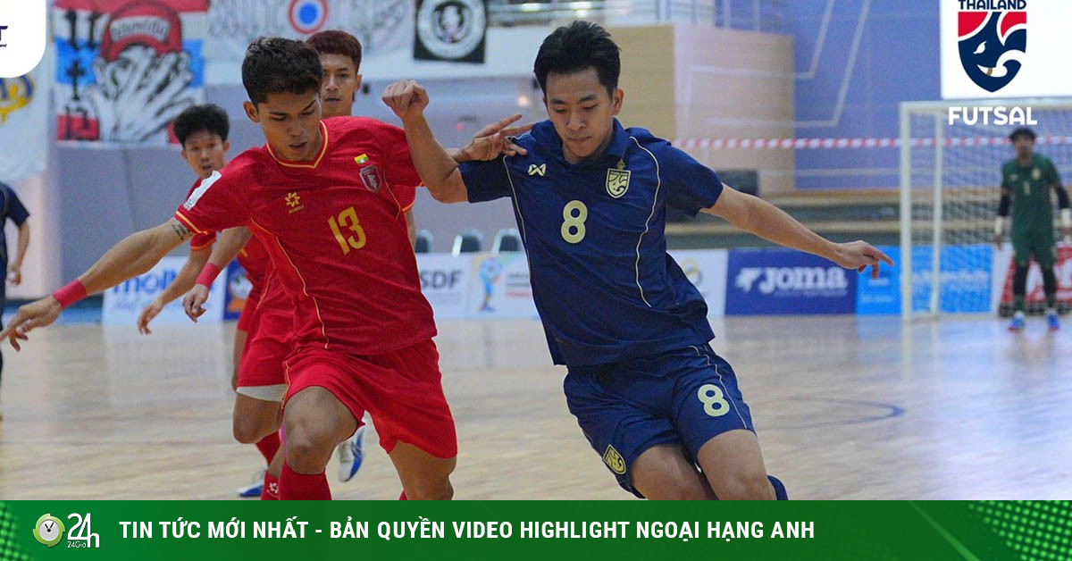 Video bóng đá ĐT futsal Thái Lan - Myanmar: 2 bàn khó nhọc, quyết đấu ĐT Việt Nam (ASEAN Cup)