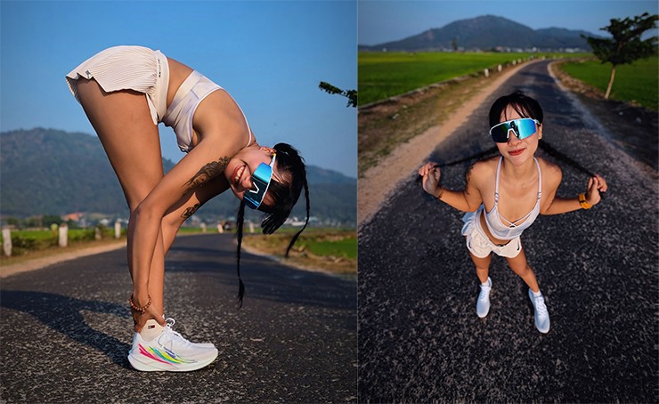 Vy Phan chạy đều đặn 100km mỗi tuần, chuẩn bị cho giải đấu lớn
