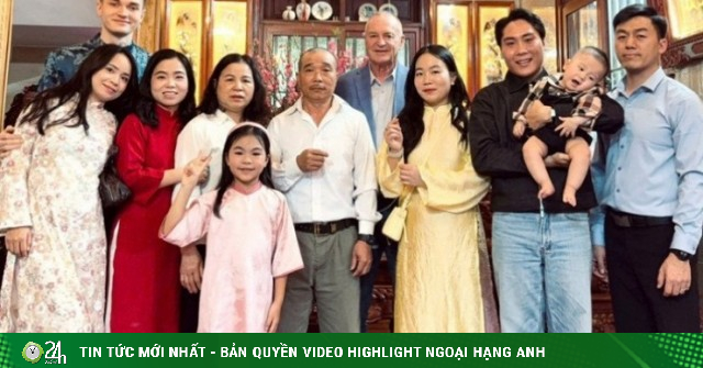 Con trai cưới vợ Việt 3 năm, ông bố Mỹ sang thăm thông gia 4 lần vì quý mến
