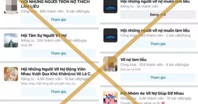 Nguy cơ phạm tội từ các hội nhóm “tín dụng đen”, “vỡ nợ làm liều” trên không gian mạng