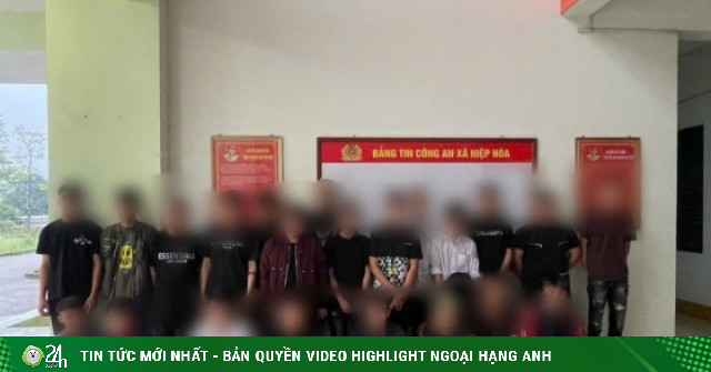 25 thanh thiếu niên vác dao 'phóng lợn' hỗn chiến náo loạn tuyến phố Bắc Ninh