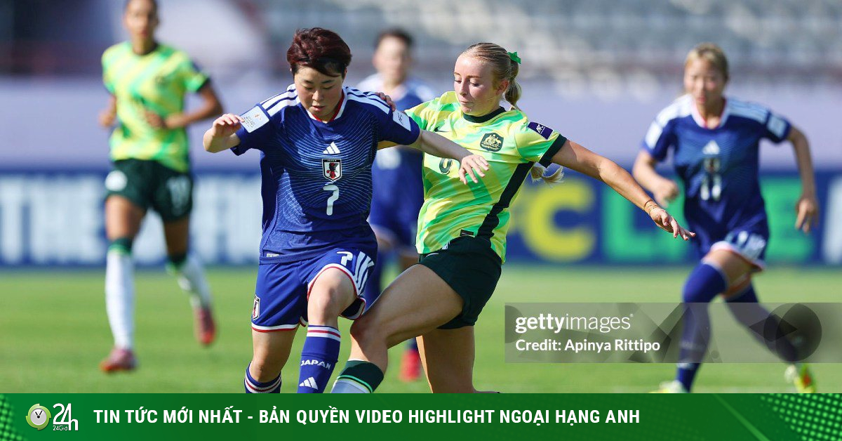 Video bóng đá U20 nữ Nhật Bản - U20 nữ Australia: "Đại tiệc" 7 bàn, hẹn đấu U20 Việt Nam (giải châu Á)