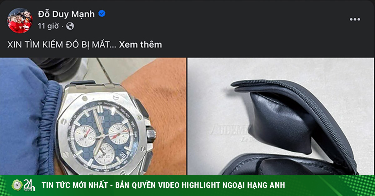 Đội trưởng ĐT Việt Nam mất đồng hồ tiền tỷ sau trận thắng Malaysia