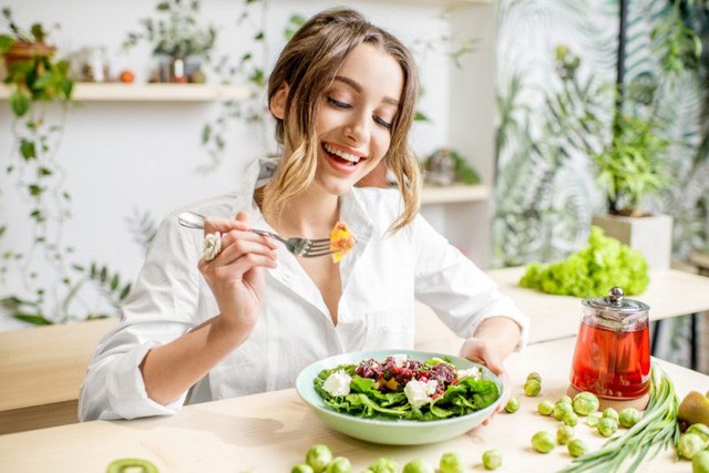 Chế độ ăn cầu vồng – vũ khí tự nhiên chống lại gốc tự do. Ảnh minh họa