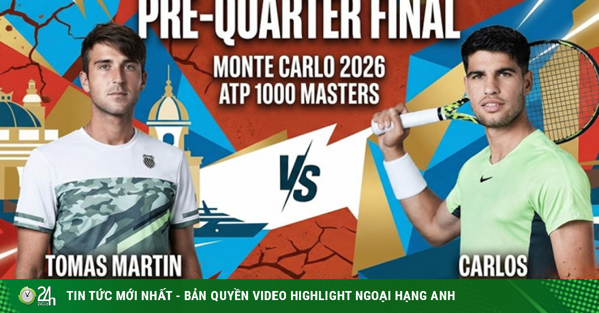Trực tiếp tennis Alcaraz - Etcheverry: Bất ngờ khó xuất hiện (Monte Carlo)