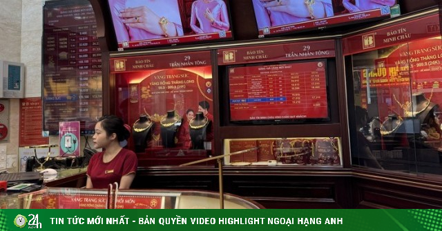 Giá vàng lao dốc, 'phố vàng' vắng tanh, Bảo Tín Minh Châu bán hàng kiểu mới