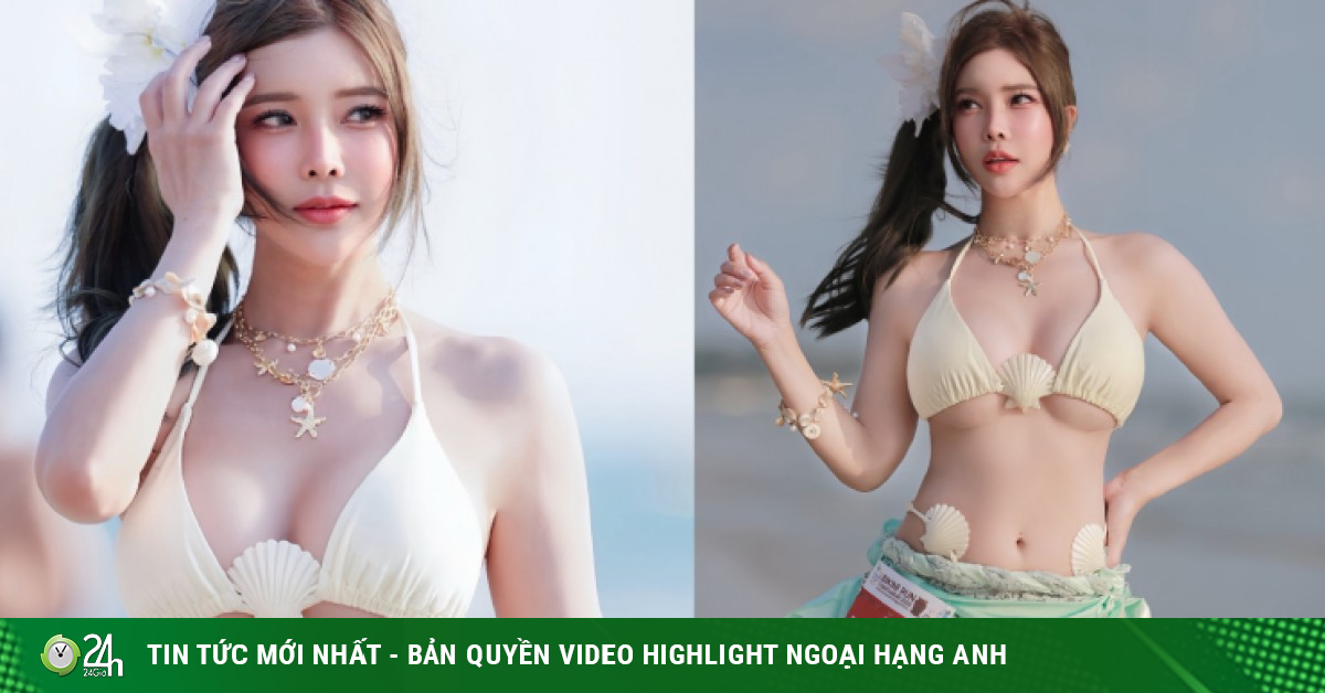 Phát sốt với mỹ nhân "trắng như ngọc", mặc bikini nhảy múa và đua tài giải chạy