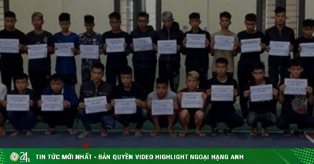 Triệu tập 23 đối tượng tụ tập mang hung khí, gây rối trật tự công cộng tại Hải Phòng