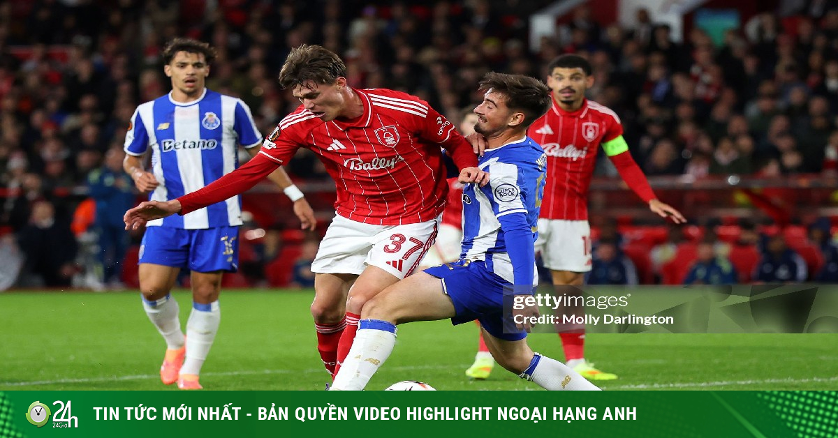 Trực tiếp bóng đá Porto - Nottingham Forest: Hiểm họa ở "Hang rồng" (Europa League)