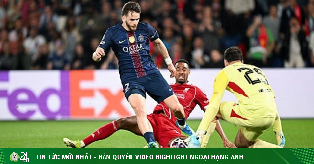 Liverpool sút trúng đích không nổi trước PSG: Slot và sự thay đổi "hết thuốc chữa"