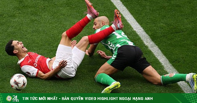 Video bóng đá Braga - Real Betis: Penalty giải cứu, Antony tiếc nuối phút bù giờ (Europa League)