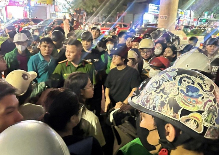 Khu vực xảy ra vụ việc. Ảnh: T.T.