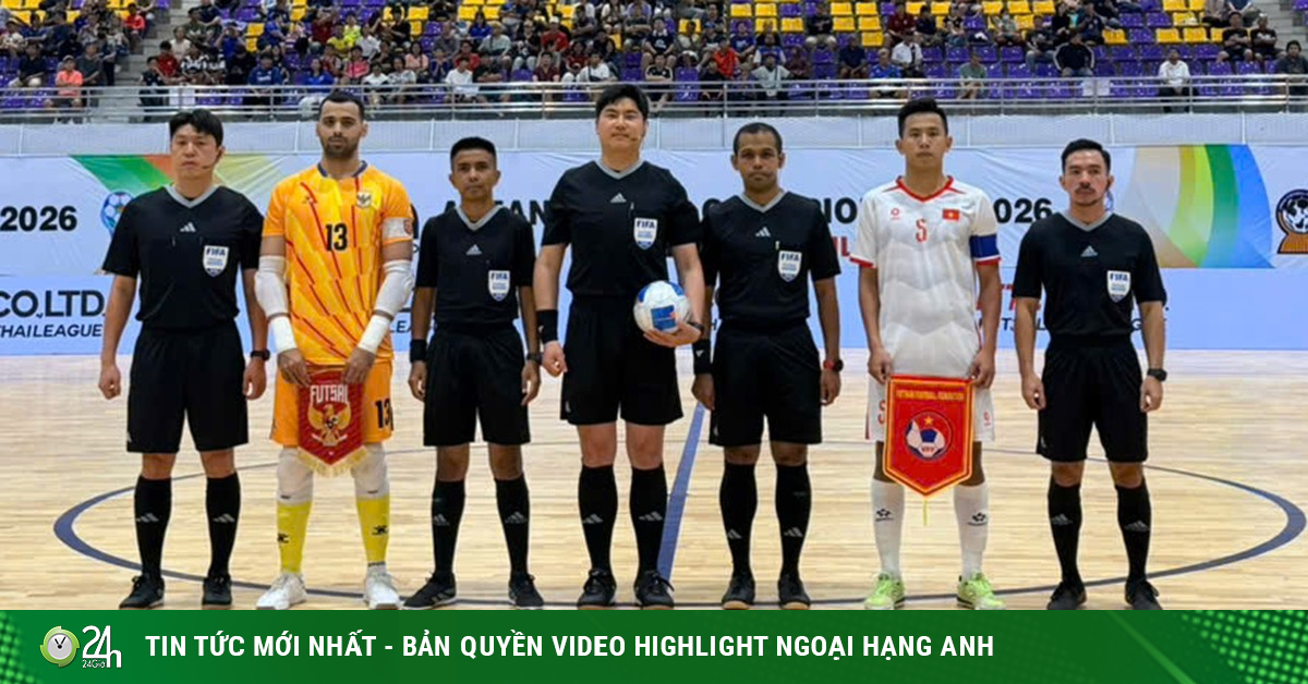 Video bóng đá futsal ĐT Việt Nam - Indonesia: Siêu phẩm Đa Hải, rượt đuổi 5 bàn (ASEAN Cup)