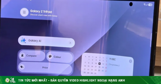 Galaxy Z TriFold bất ngờ tái xuất: Samsung đang ấp ủ 'cú nổ' lớn tiếp theo?