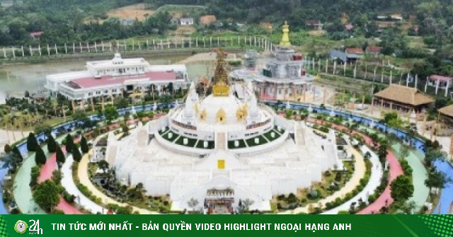 Bảo tháp Mandala Tây Thiên tái hiện 5 yếu tố vũ trụ trong Phật giáo Kim cương thừa