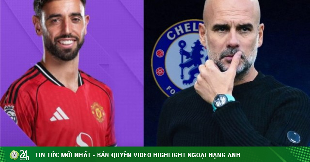 Pep dễ ôm hận trước Chelsea & hậu bối, Fernandes cực sung "gánh" MU hết mùa (Clip 1 phút)