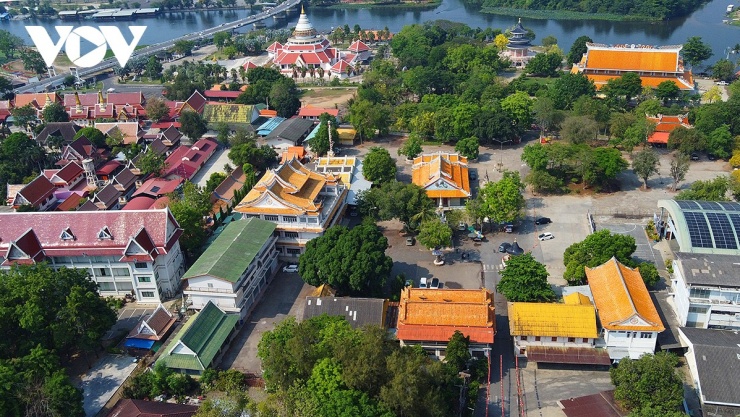 Chùa Khánh Thiện, ngôi chùa của người Việt hơn 200 năm tuổi bên dòng sông Kwai.