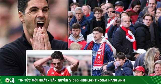 Arteta thừa nhận bị "đấm đau", fan Arsenal la ó đòi sa thải để mời Alonso