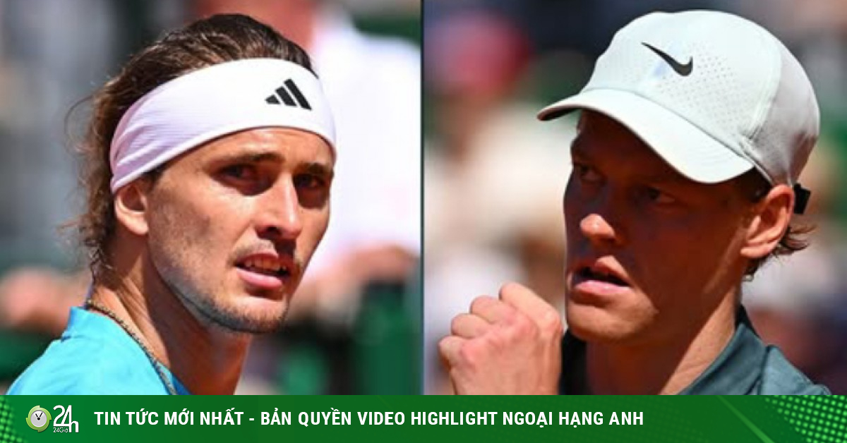 Bán kết tennis đỉnh cao Monte Carlo: Sinner đấu Zverev, Alcaraz giải mã "ngựa ô"