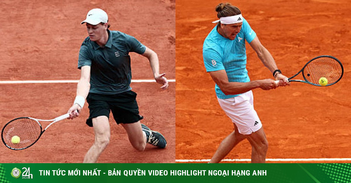 Video tennis Zverev - Sinner: 2 set chóng vánh, vé chung kết về tay (Monte Carlo)