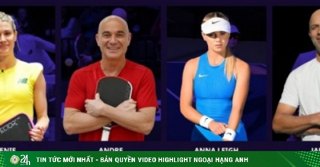 “Mỹ nhân tennis” Eugenie Bouchard dự giải Pickleball đặc biệt tại Hollywood