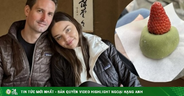 Miranda Kerr cùng chồng tỷ phú thưởng thức 'mochi cơ bắp' khi du lịch Kyoto
