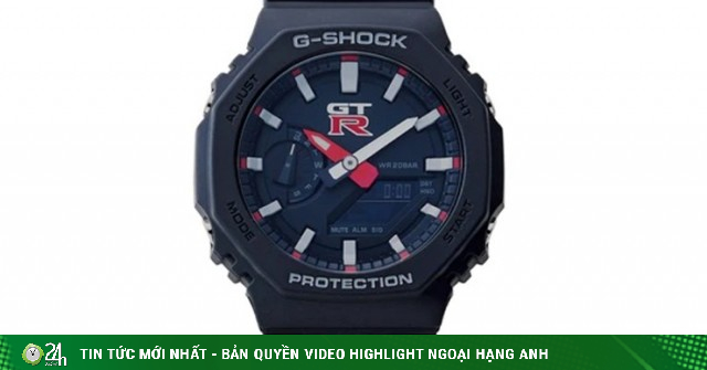 G-Shock GT-R 2026 lộ diện: Nissan mang huyền thoại xe hơi lên cổ tay