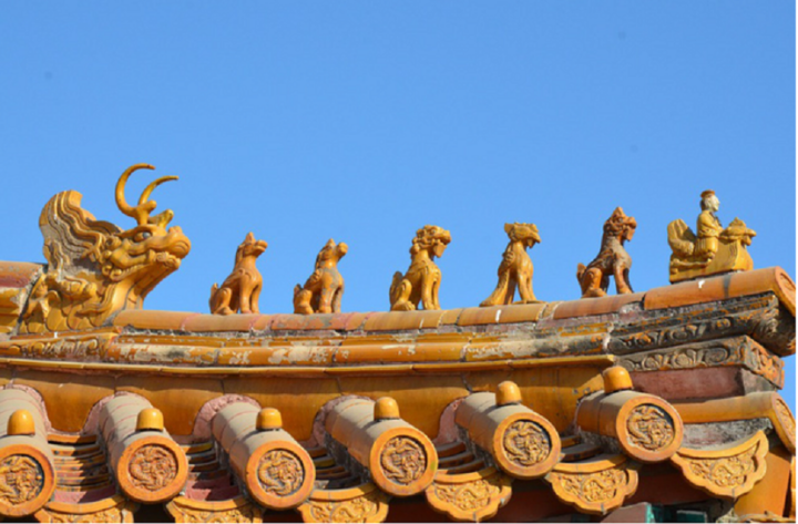 Màu vàng bao trùm Tử Cấm Thành.