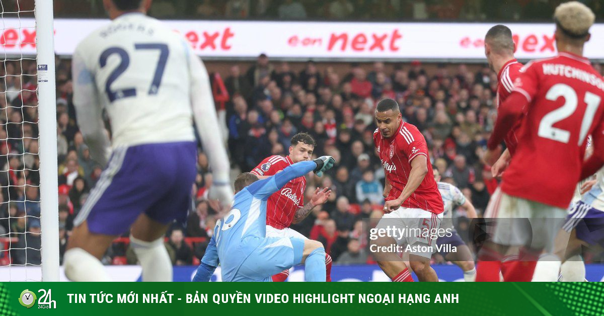 Video bóng đá Nottingham Forest - Aston Villa: Phản lưới và siêu phẩm (Ngoại hạng Anh) 
