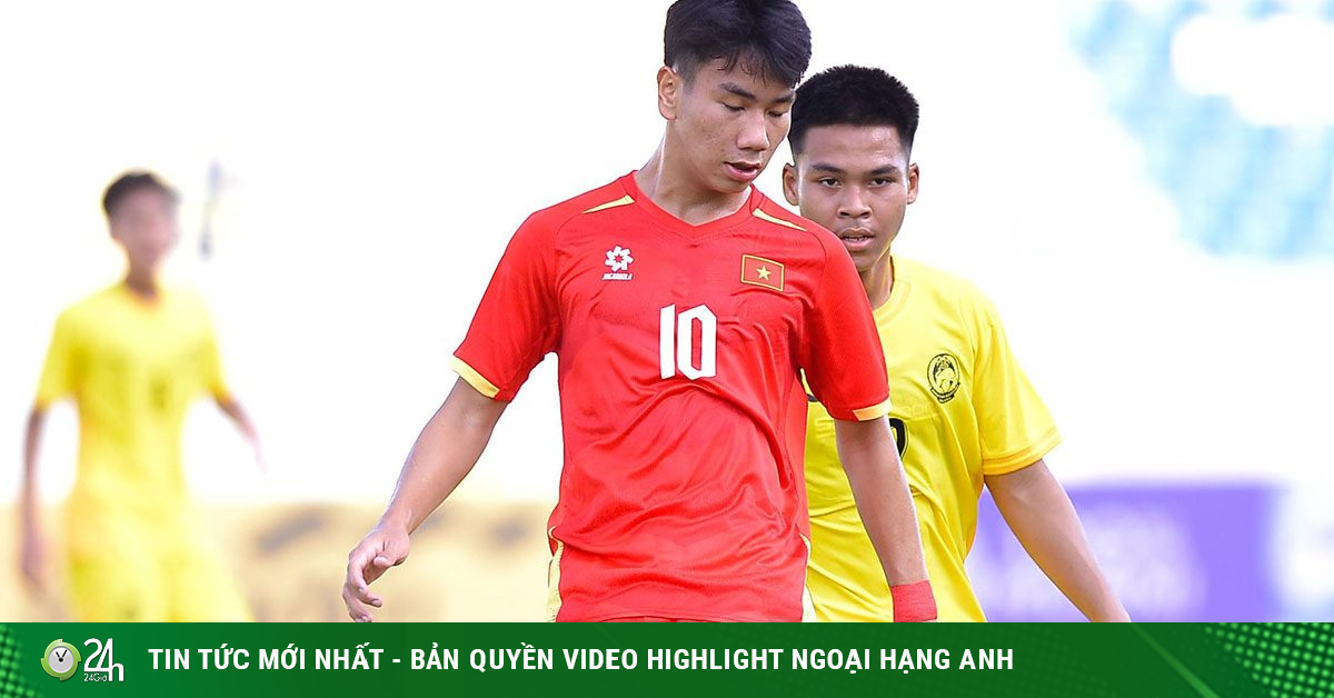 Video bóng đá U17 Việt Nam - U17 Malaysia: Tấn công vũ bão, đại thắng "4 sao" (U17 Đông Nam Á)