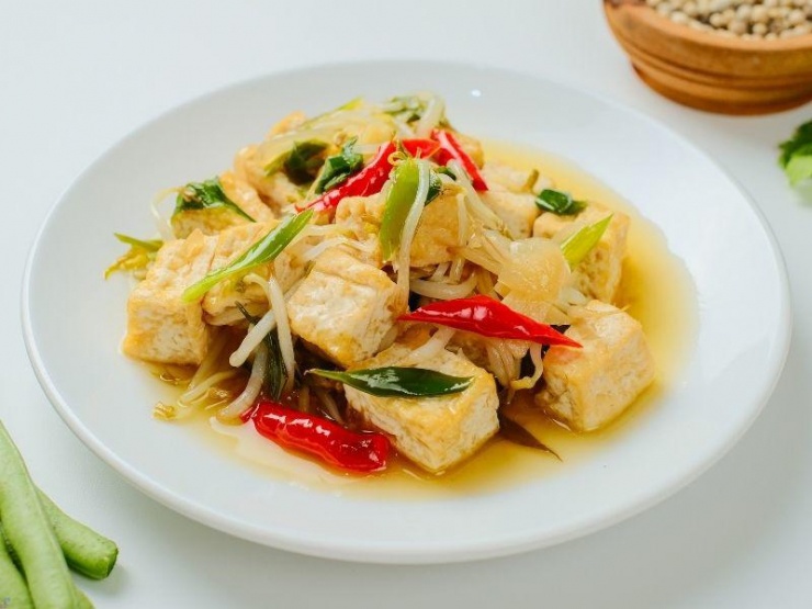 Giá đỗ xào chay.