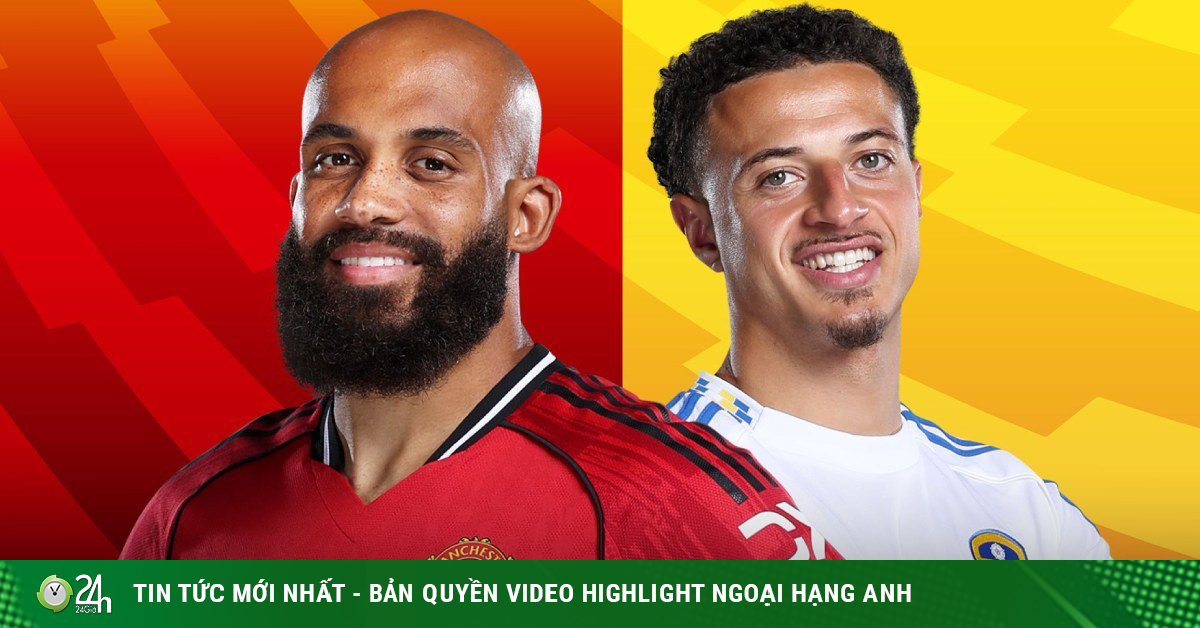 Trực tiếp bóng đá MU - Leeds: "Derby hoa hồng" hứa hẹn căng thẳng (Ngoại hạng Anh)