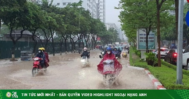 Miền Bắc bao giờ hứng chịu những trận mưa như trút nước sau những ngày nắng nóng?