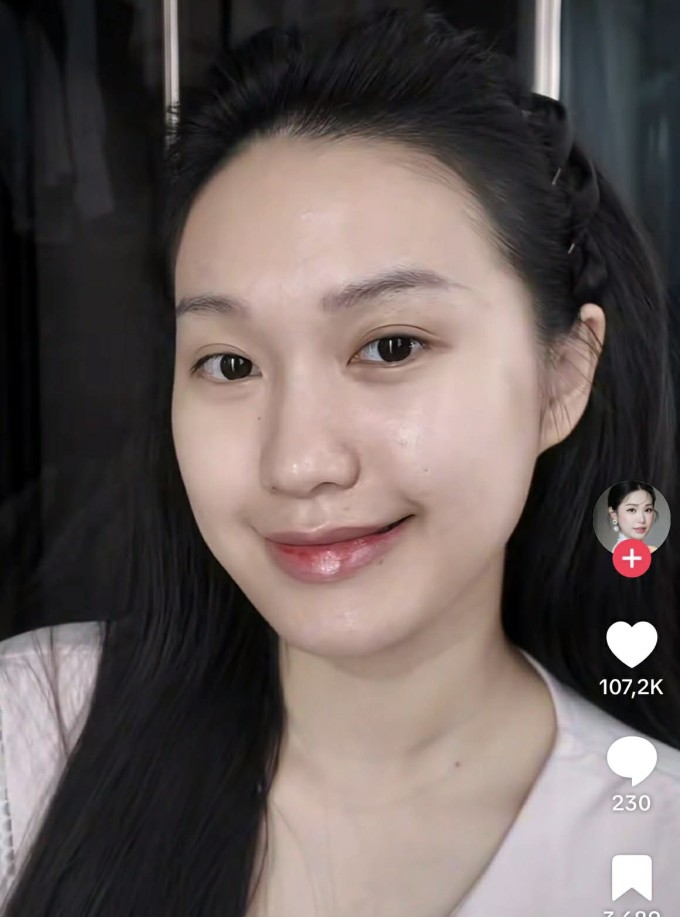 Doãn Hải My nhận nhiều lời khen nhan sắc ngay cả khi chưa son phấn kỹ lưỡng.