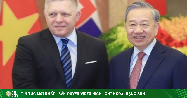 Tổng Bí thư, Chủ tịch nước Tô Lâm tiếp Thủ tướng Slovakia Robert Fico