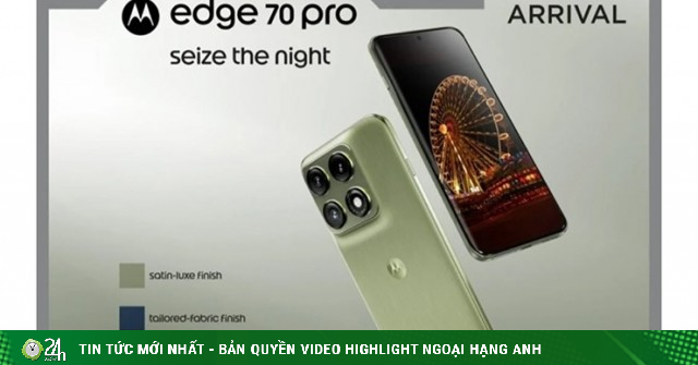 Motorola tiếp tục “chơi màu” với Edge 70 Pro phiên bản mới