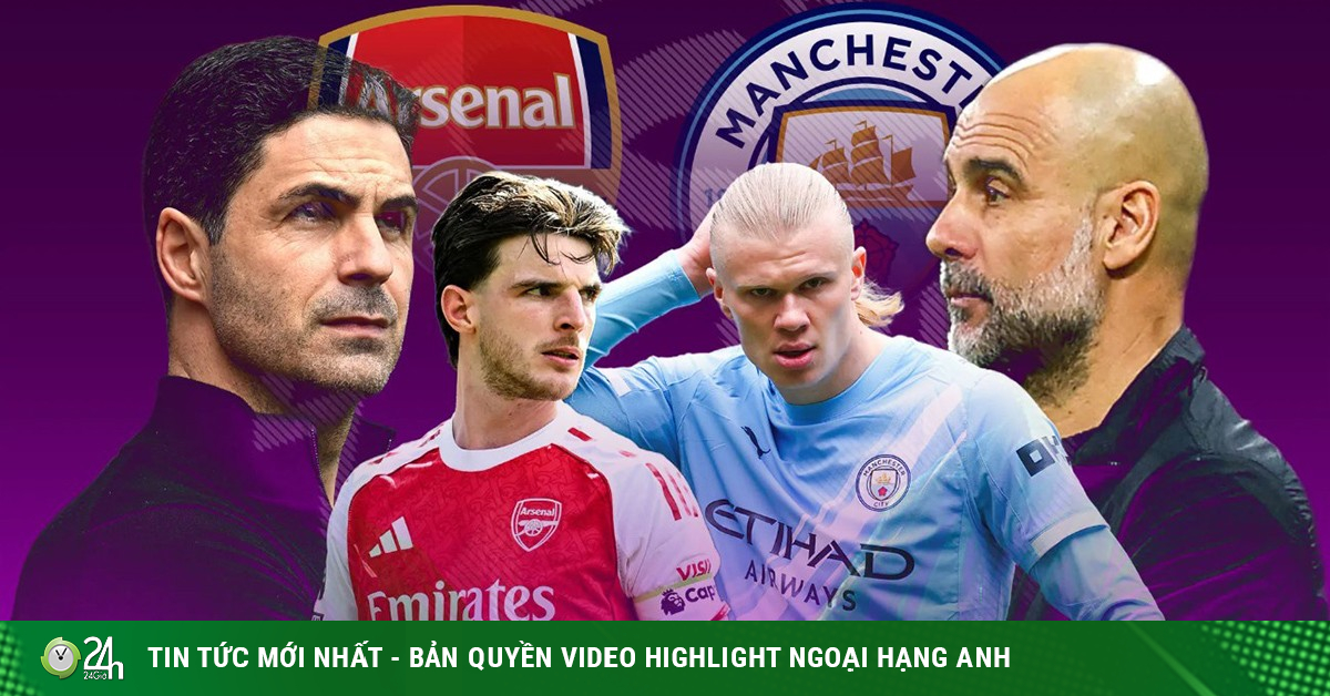 "Chung kết" Ngoại hạng Anh: Pep Guardiola - Man City tự tin đánh bại Arsenal