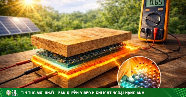 Cú sốc biến gỗ thành "pin nhiệt" khổng lồ, phát điện xuyên đêm không cần mặt trời