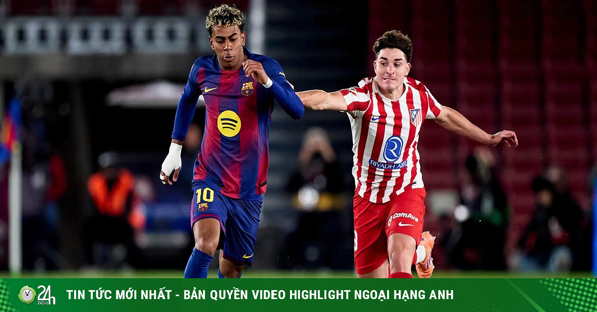 Trực tiếp bóng đá Atletico Madrid - Barcelona: Thư hùng đỉnh cao, Alvarez so tài Yamal (Cúp C1)