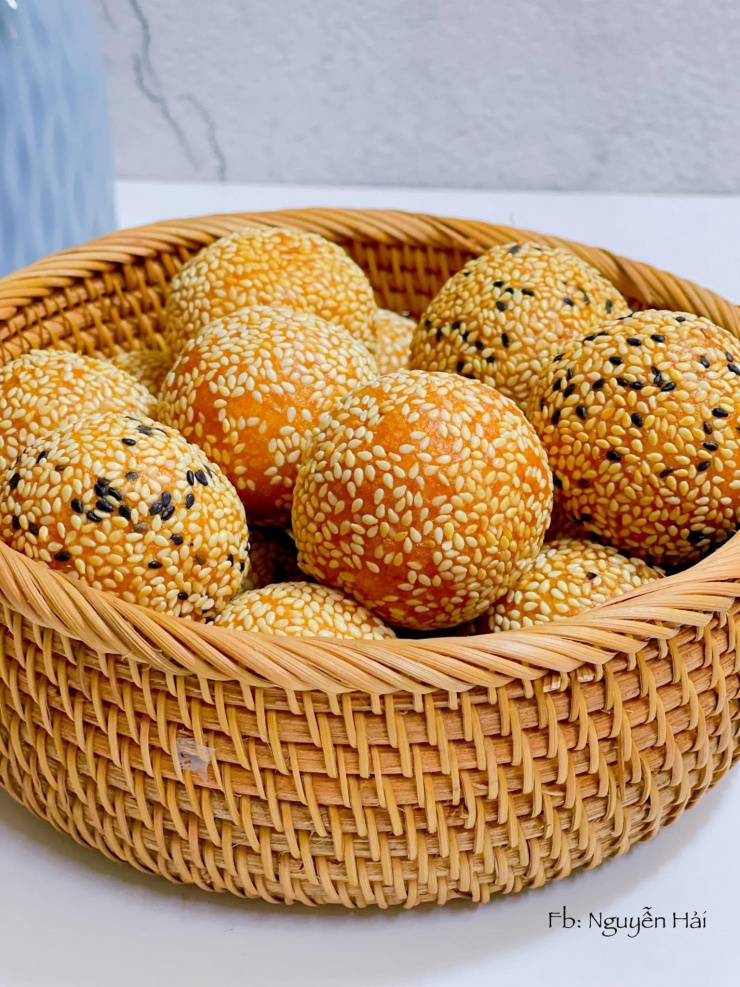 Mách bạn cách làm bánh rán lúc lắc giòn thơm vàng ruộm, nhìn đẹp, ăn mê - 6