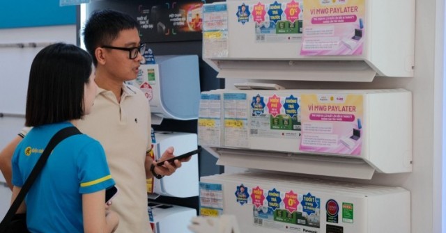 “Mát trước, trả tiền sau” khi mua máy lạnh với ví trả sau MWG Paylater