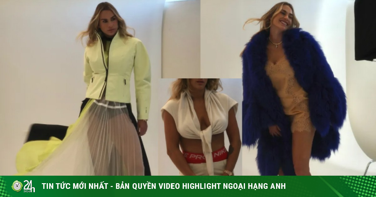 Tay vợt số 1 thế giới mặc bộ đồ xuyên thấu, biến hình thành "Nữ hoàng gợi cảm"