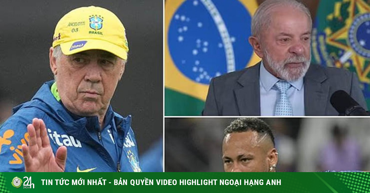 Ancelotti hỏi ý kiến Tổng thống Brazil có nên cho Neymar dự World Cup 2026