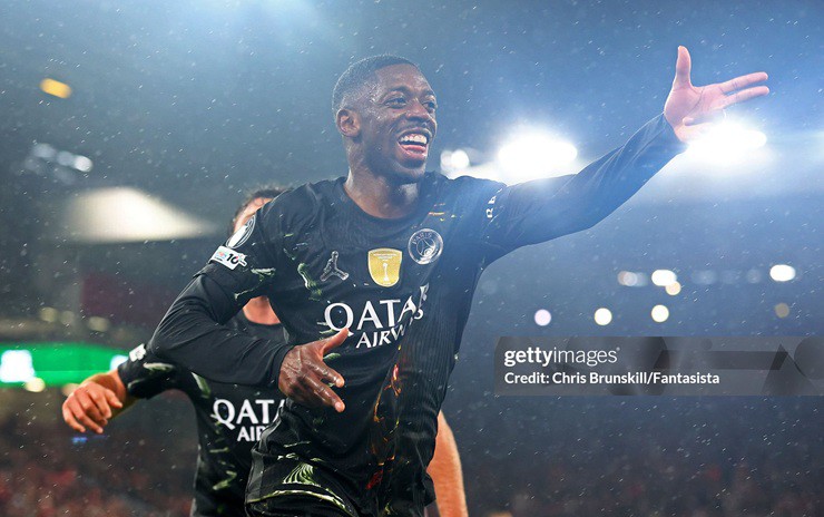 Dembele tỏa sáng giúp PSG vượt qua Liverpool, tiến vào bán kết Champions League